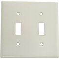 Eaton Wiring Devices Wallplate, 412 in L, 4916 in W, 2 Gang, Thermoset, White, HighGloss 2139W-BOX